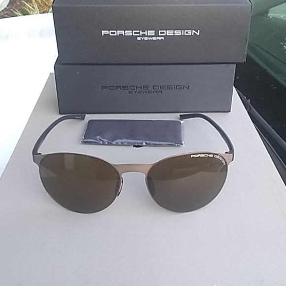 Porsche design sunglasses p8660 bronze frame - Picture 1 of 8